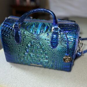 Brahmin Stacy royalty ombré Melbourne bag